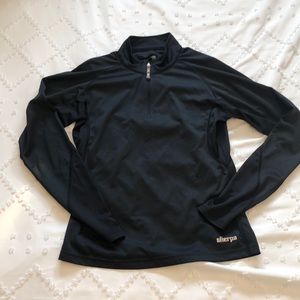 Womens Sherpa quarter zip